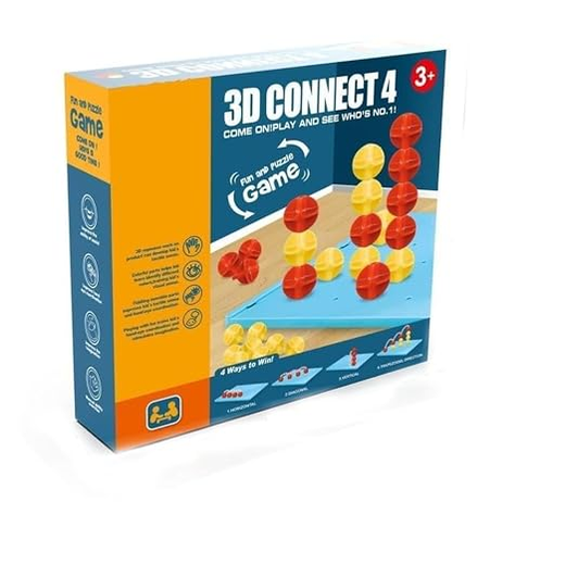 3D Connect 4 in a Row