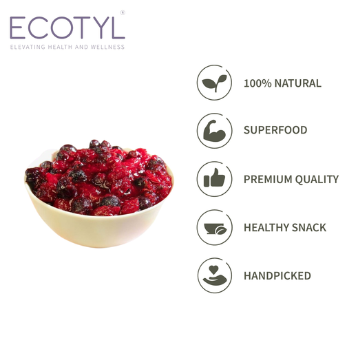 Dried Blueberres & Dried Cranberries Combo | Healthy Snacks | Dried Fruits | 150g Each - Image 3