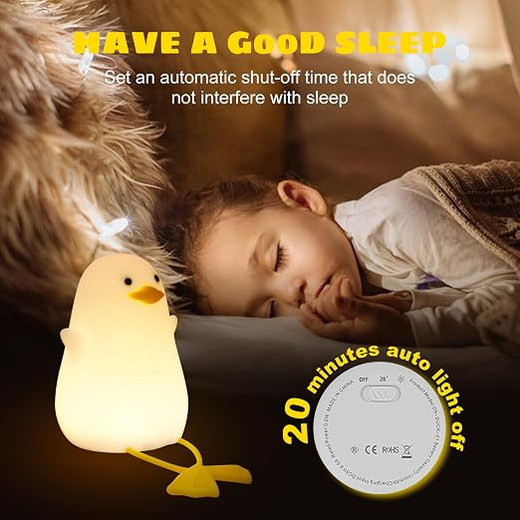 Cute Duck Silicon Lamp - Image 2