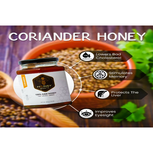 Coriander Raw Honey 300g - Image 3