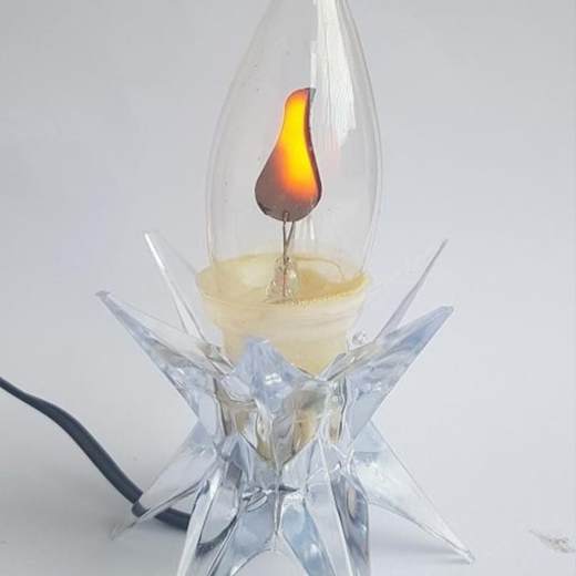 Crystal Star Design Flickering Stand - Image 2