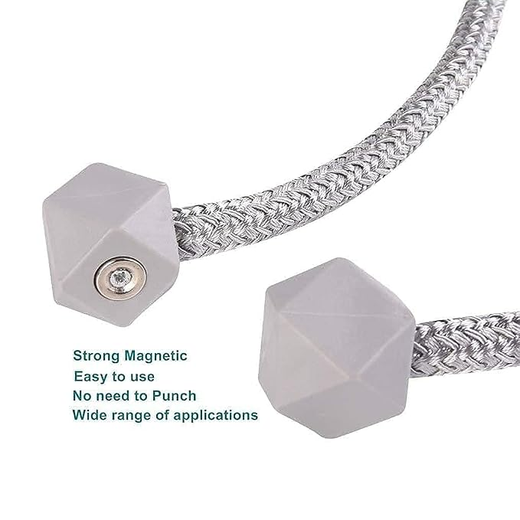 (Pack of 2) Magnetic Curtain Rope - Image 3