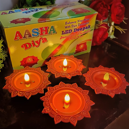 Water Sensor Diya (10 Piece Box) 🪔 - Image 3