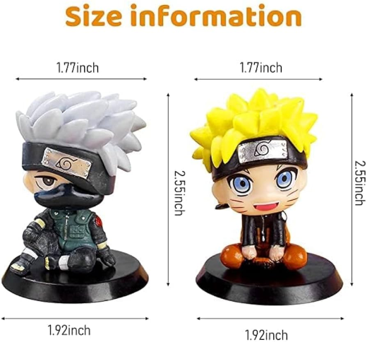 2pcs natuto figures - Image 2