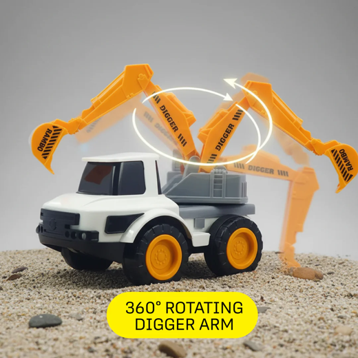 FLYI Rambo Digger Action Construction Toy for Kids(3+ Years) - Image 3