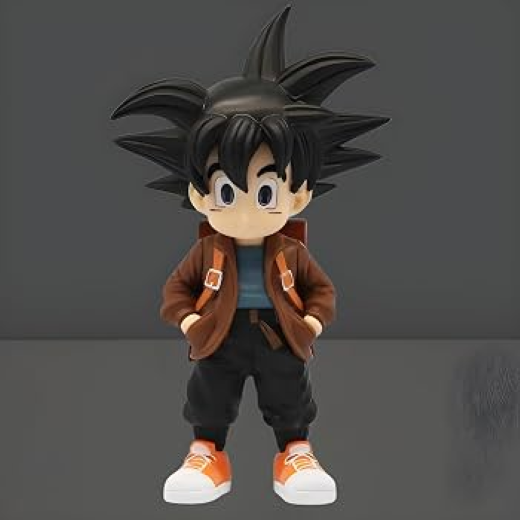 Son goku with school bag