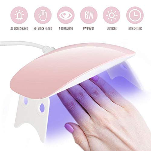 Mini Foldable Nail Dryer Lamp - Image 4