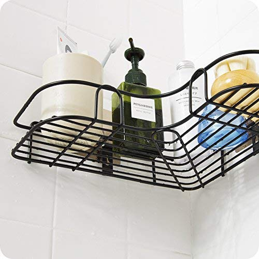 Metal Triangle Self Rack Bathroom Corner Organiser - Image 4