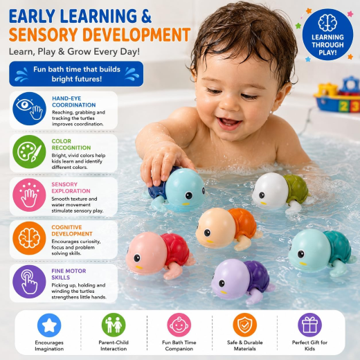 Swimming Turtle Bath Toy - Image 2