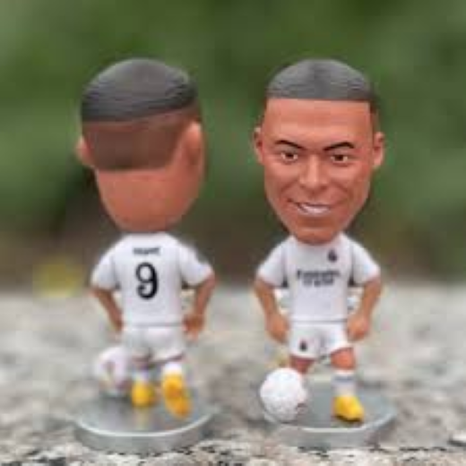 M Bape white tshirt Premium bobblehead - Image 3