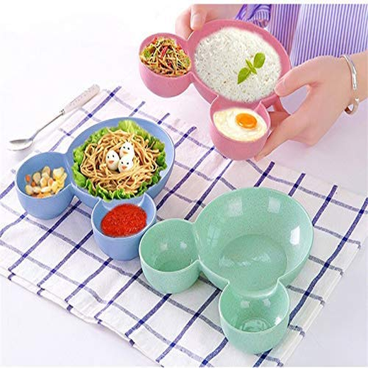 Unbreakable Mickey Mouse Shaped Plate (Set of 5) - Image 3