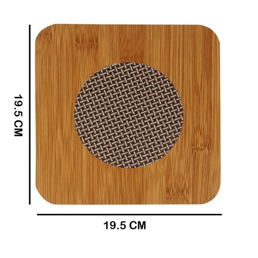 Wooden Square Heat Pot Pad - Image 2