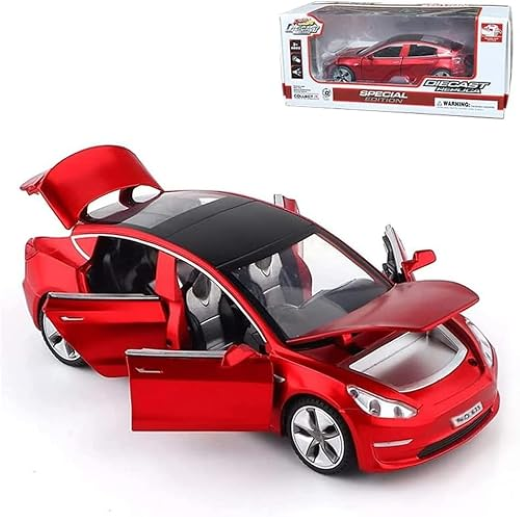 Mini Tesla Car Diecast