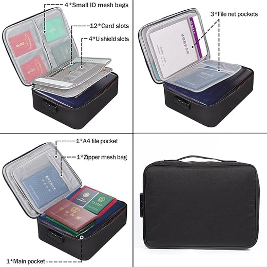 Travelling Document Storage Bag Organizer - Image 2