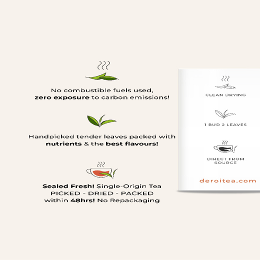 DEROI ASSAM HERITAGE BLACK TEA (Orthodox) - Image 3