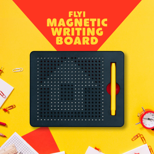 FLYI - Doodle & Writing Magnetic Board – Erasable Drawing Pad for Kids 3+ Years