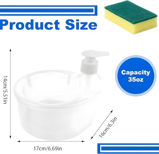 Double Layer Liquid Soap Dispenser - Image 3