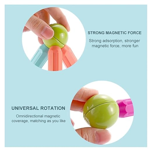 25 PCS MAGNETIC BAR BLOCKS - Image 4