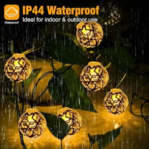 Metal Leaf LED Lights 10 Lamps Ligth - Image 4