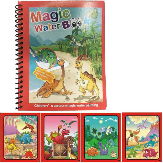Magic Water Painting Book