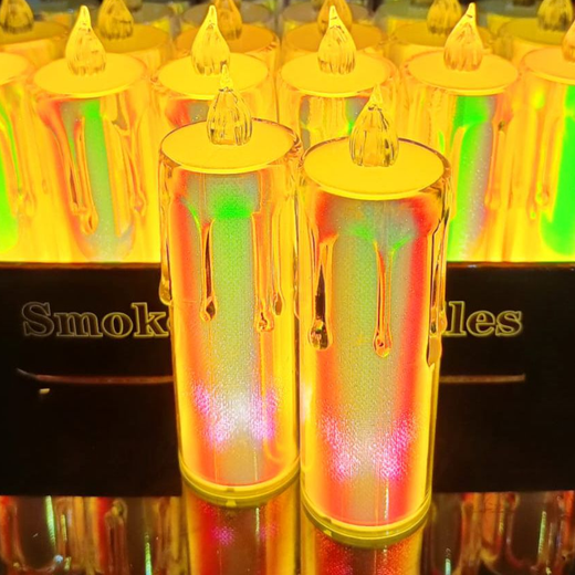 Rainbow LED Candle (13cm) (12 Piece Box) 🌈🕯️ - Image 4