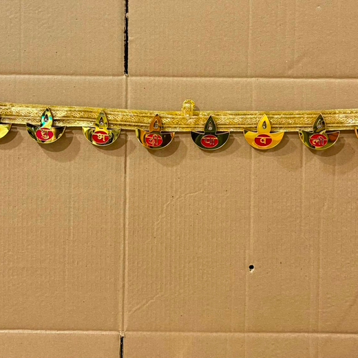 Shubh Dipawali Lighting Toran Bandarwar 🪔 - Image 2