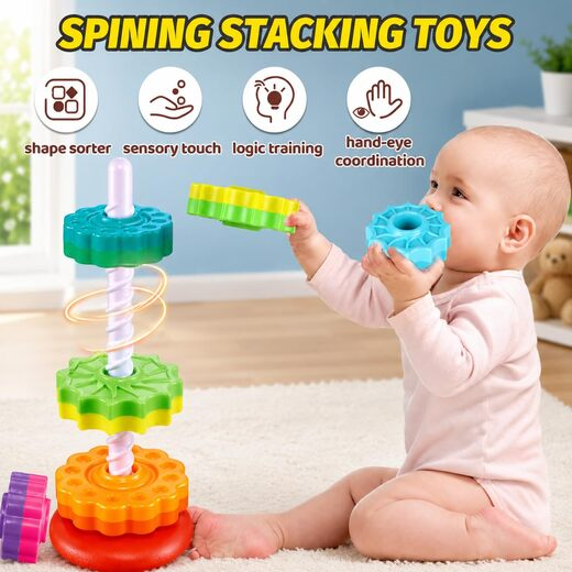 Rainbow Tower Kids Toy - Image 4