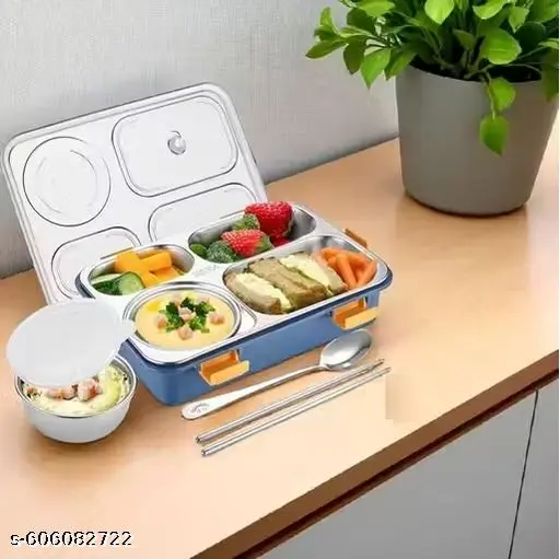 4 Section Lunch Box - Image 2