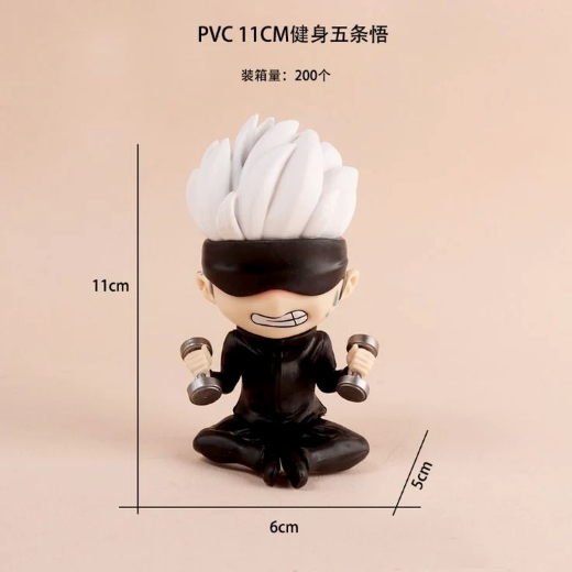 Gojo dumbel gym figure