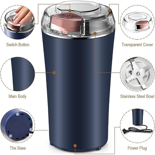 Stainless Steel Coffee Grinder Machine - Image 3