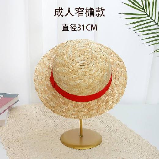One Piece Luffy Anime Cosplay Straw Hat