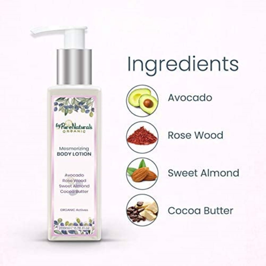 Organic Mesmerizing Luxury Moisturizing Avocado Cocoa Butter Body Lotion for Men and Women - Image 2