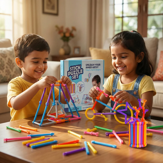 FLYI FLYI Stick Building Blocks DIY Creative Construction Set(3+ Years)