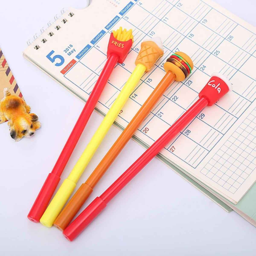 Fancy Fastfood Pens For Student (10 PCS Set) - Image 3