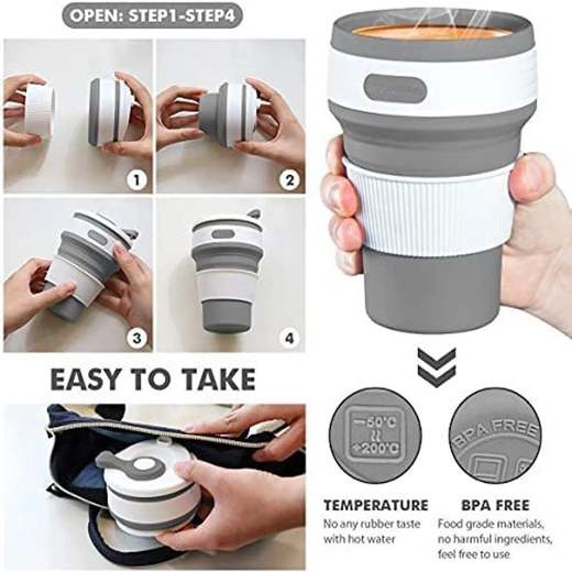 Collapsibile Coffee Cup