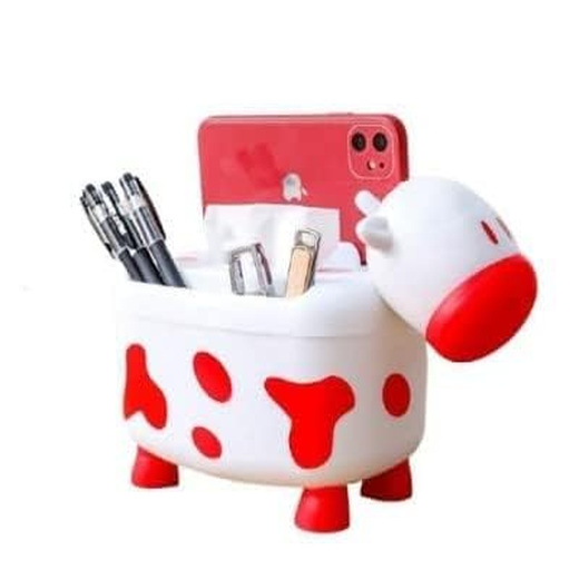 Cow Shaped Tissue Toothpick & Storage Organizer - Image 4