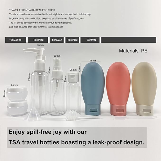 Empty Bottles for Liquid Travel - Image 3