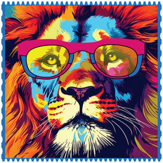 2Pcs Lion and 3D Paper Art Puzzle (252PCs) - Image 2
