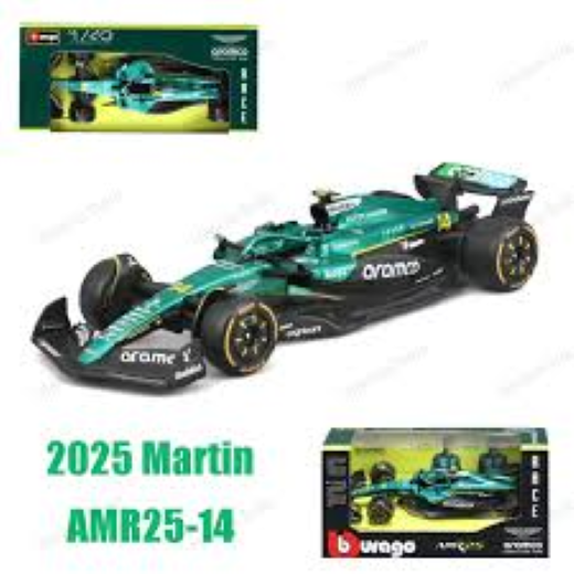 Bburago 1:43 Aston Martin AMR25 Lance Stroll 2025 #14