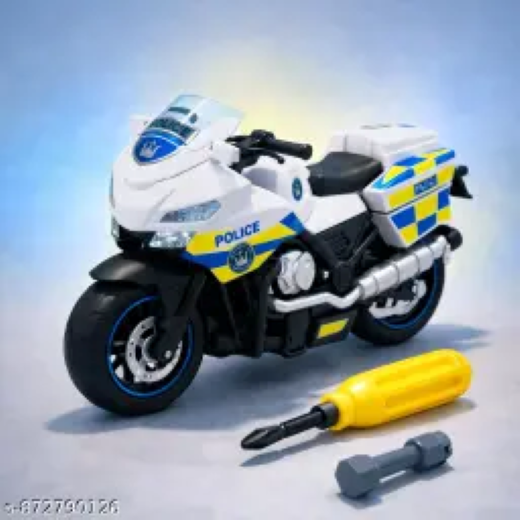 8 PCS POLICE MOTORCYCLE - Image 2