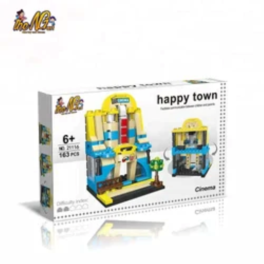 Happy Town Blocks (163 PCS) - Image 4
