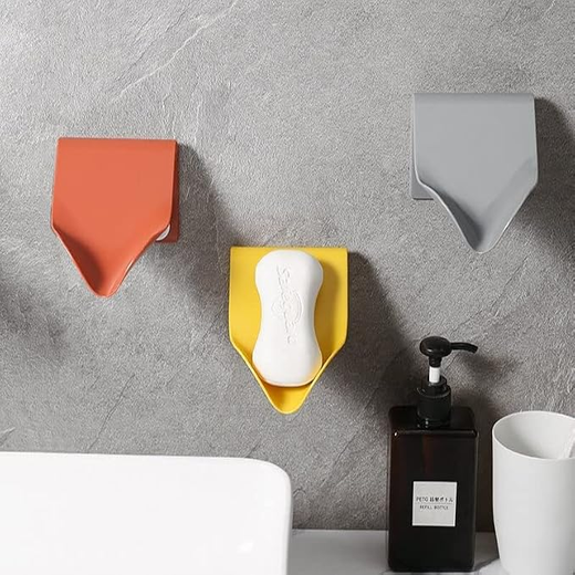 4Pcs Wall Mounted Soap Holder - Image 3