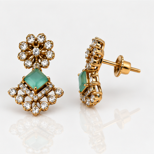 Matte Finishing Earring - Image 4