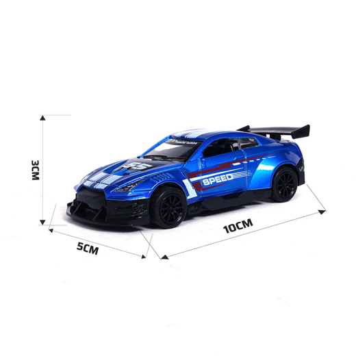 FLYI - GTR Racing Car Push and Go Toy for Kids - Image 4