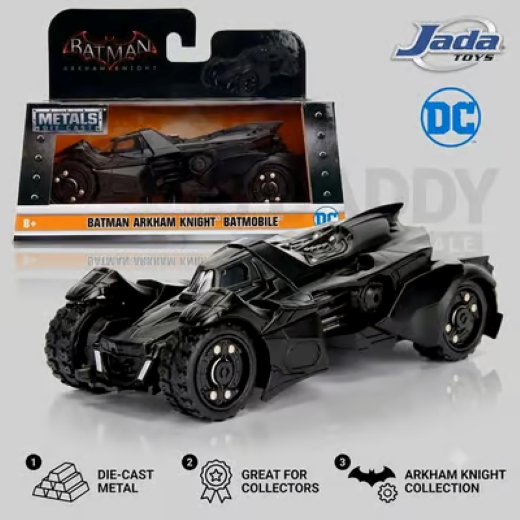 Jada Toys Batman 2015 Arkham Batmobile 1:32 Die-Cast Car