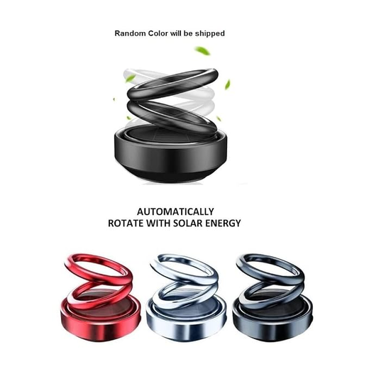 Solar Power Car Fragrance Double Ring - Image 4