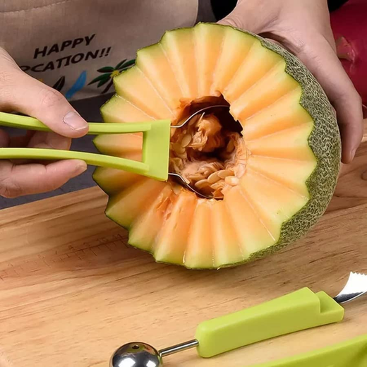4 in 1 Stainless Steel Fruit Scooper - Image 2