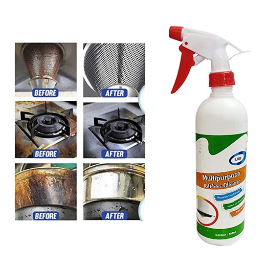 Kitchen Oil & Grease Stain Cleaning Remover Spray 500ML - Image 2