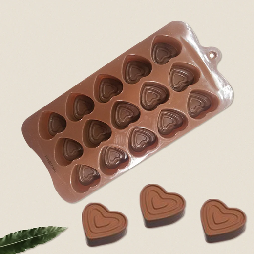 New Heart Shape 20 Chocolate Mould - Image 4