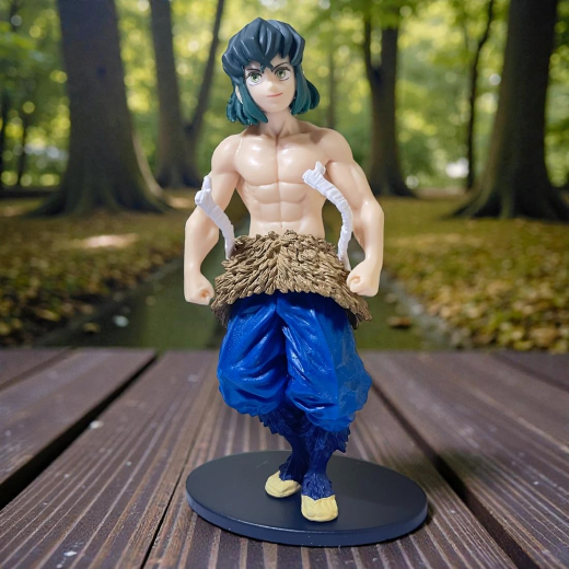 5 Pcs - New Inosuke Without Mask Standing Figure (eff price 125) - Image 3